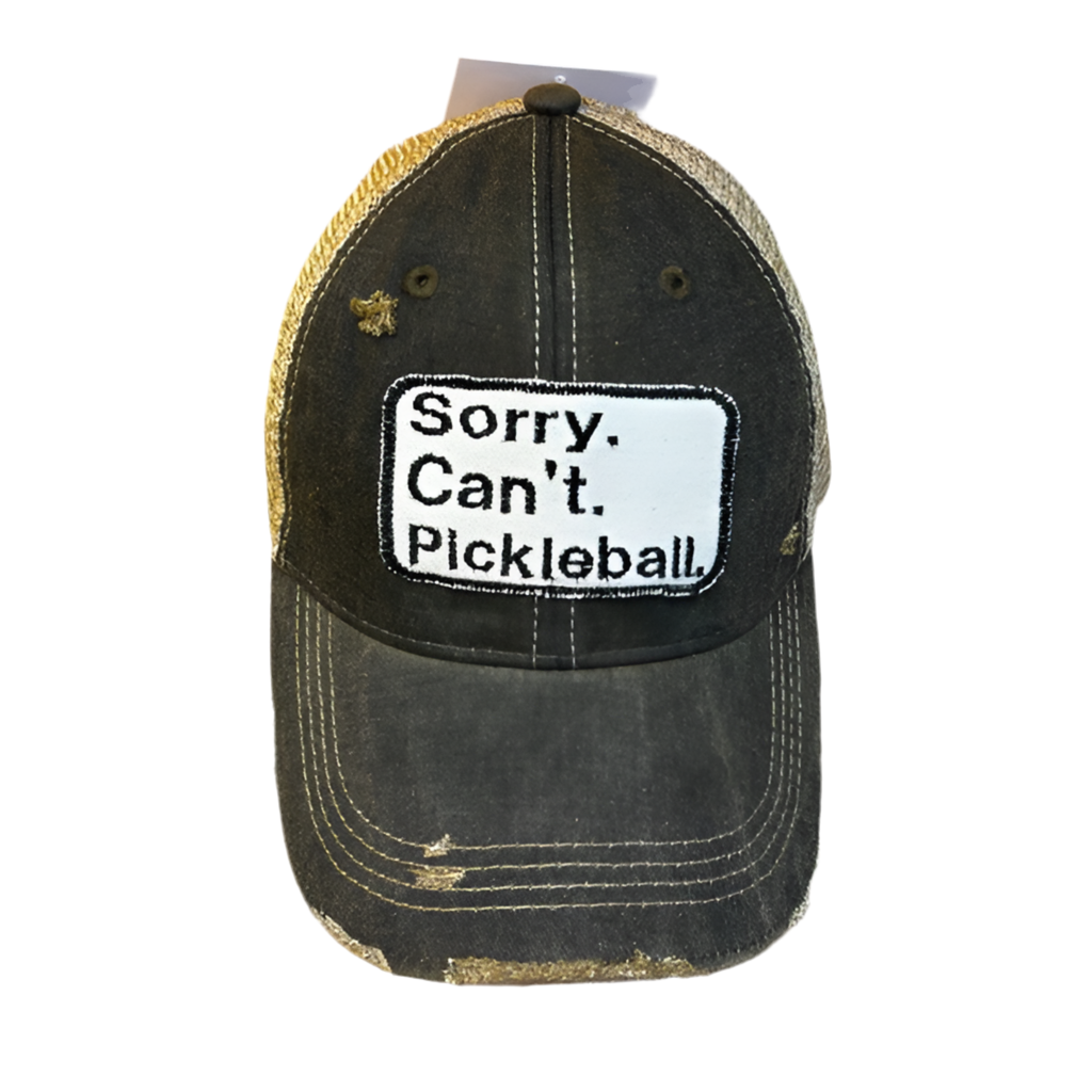 Sorry. Can't.Pickleball Hat