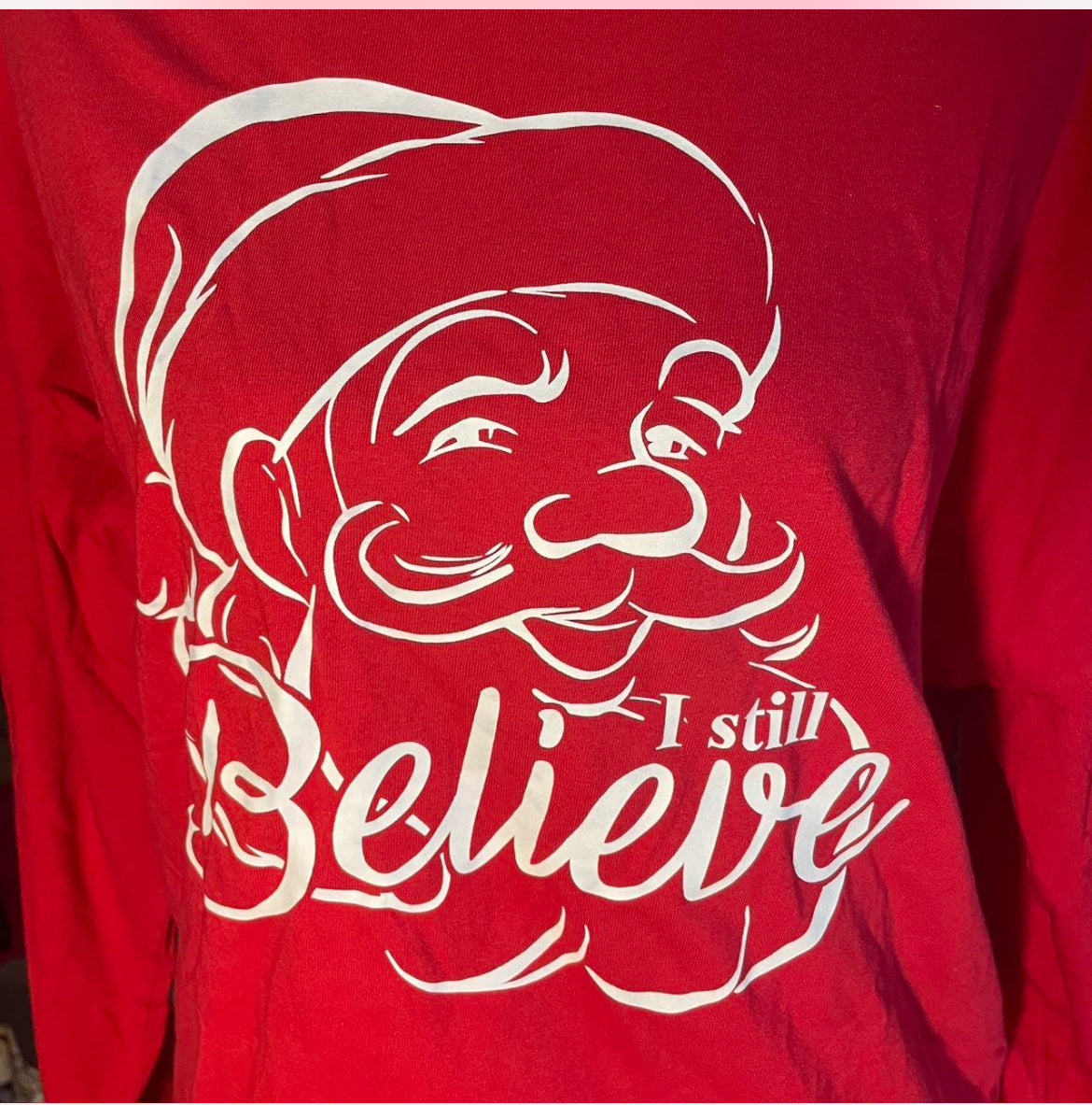 Long Sleeve Santa Tee