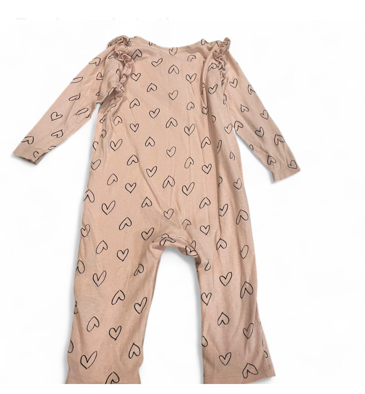 12/18m Ruffle Sleeper Set