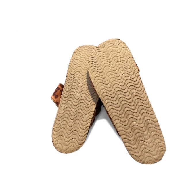 Leopard sandals