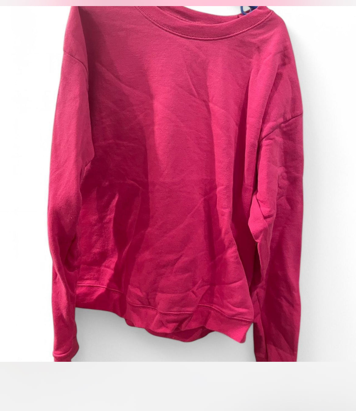 Vibrant Pink Junior Sweatshirt