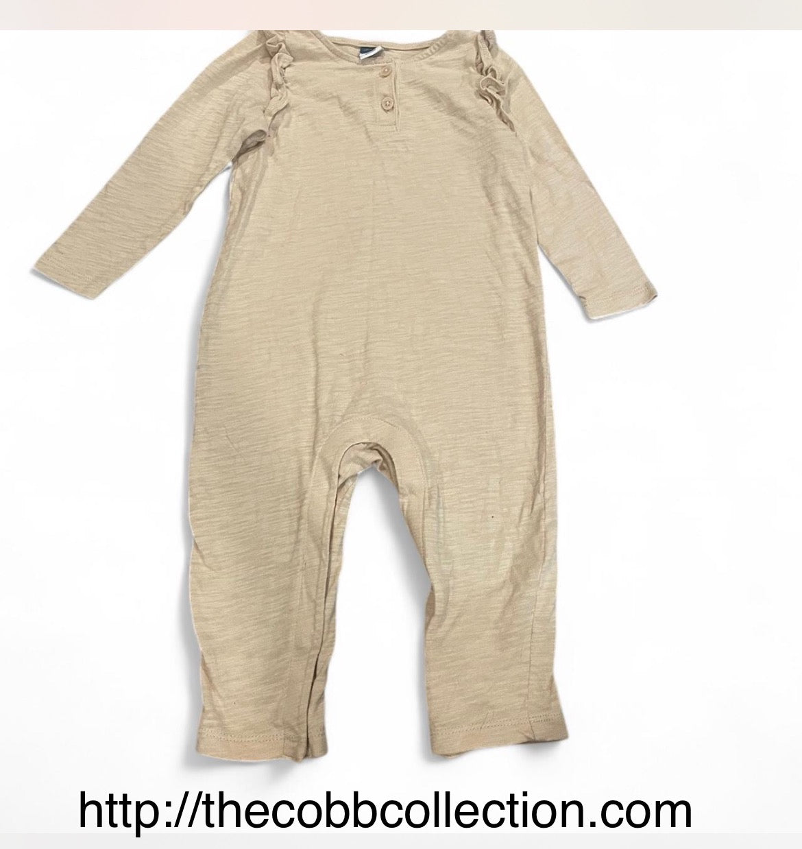 12/18m Ruffle Sleeper Set