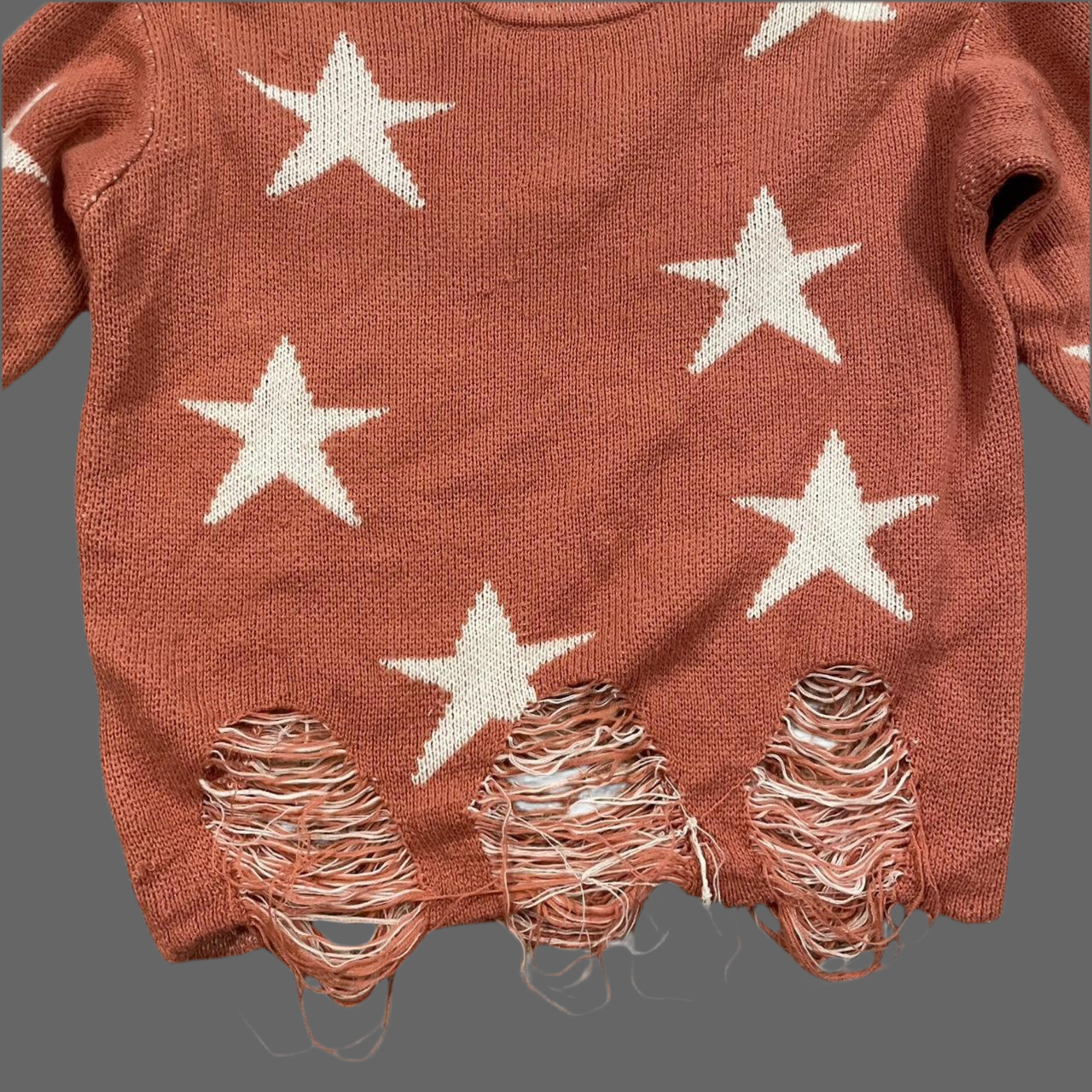 Distressed Sweater