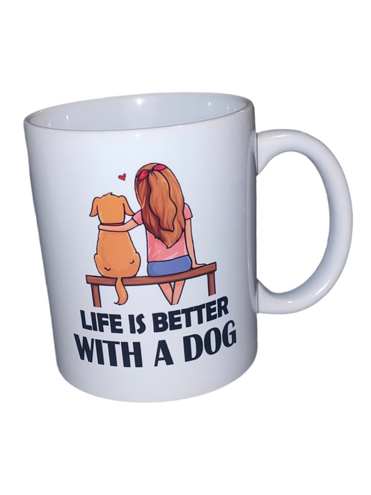 Better with a Dog - Coffee Cup