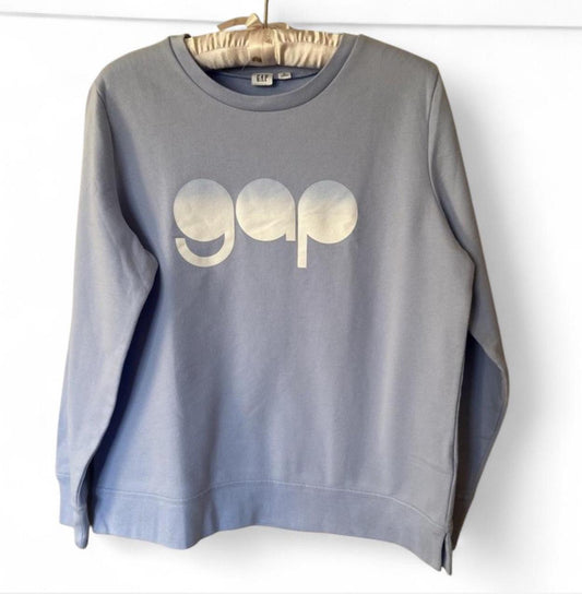 Blue and White Gap Sweatshirt