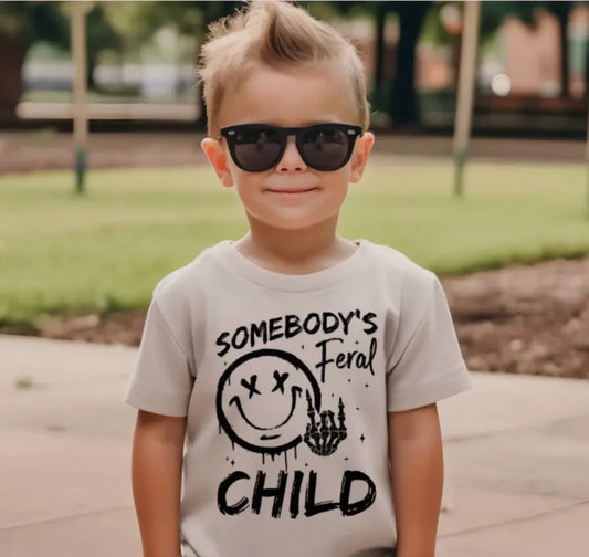 Somebody's Feral Child Toddler Tee