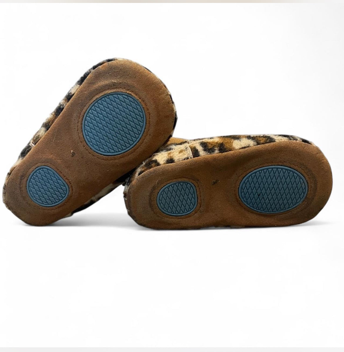 Animal Print Baby Booties