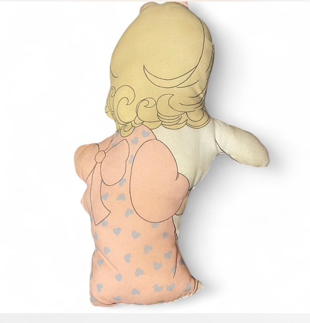 Vintage 1970s Sam B Pillow Doll
