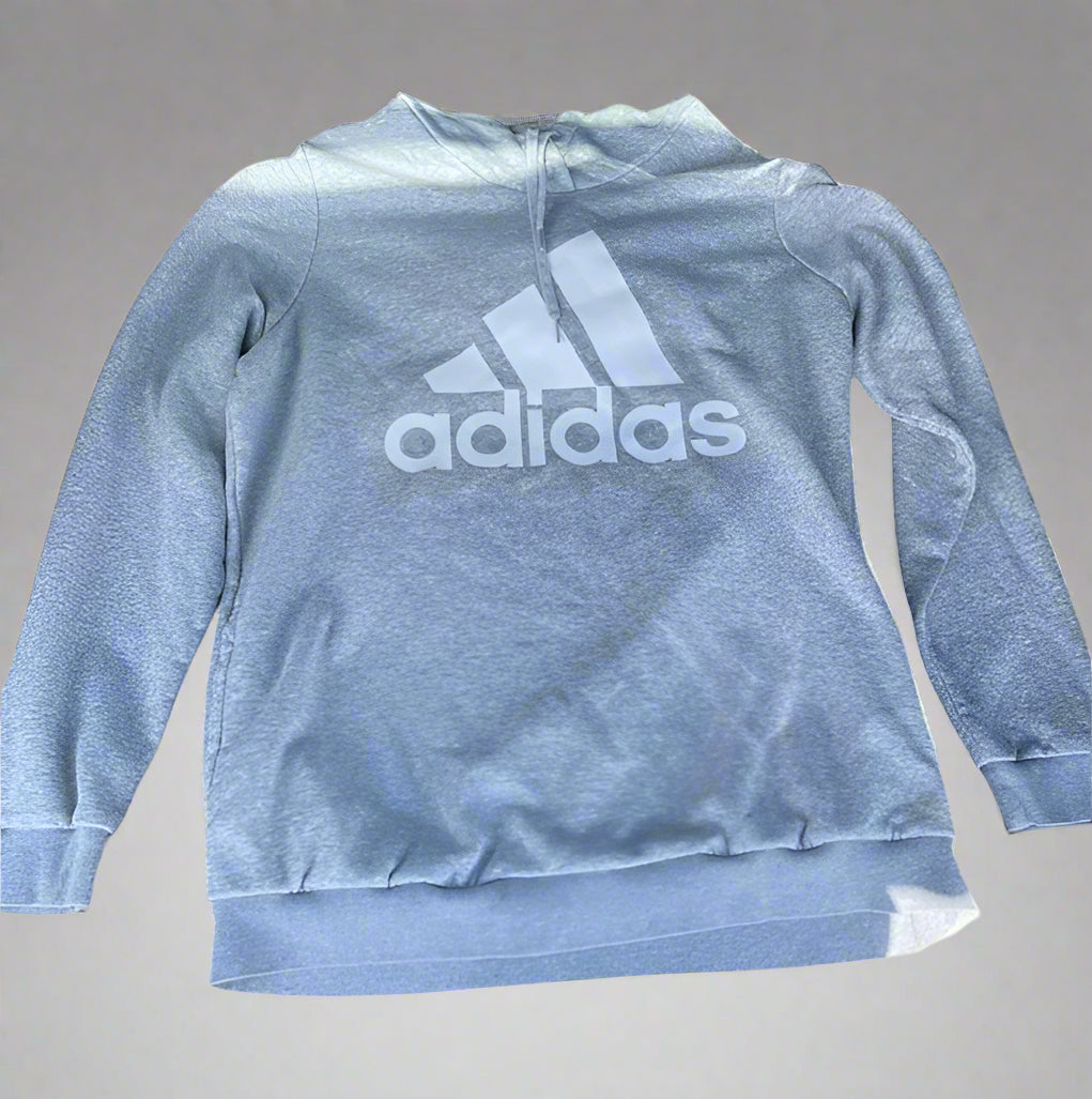 Gray Adidas Hoodie