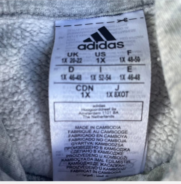 Gray Adidas Hoodie