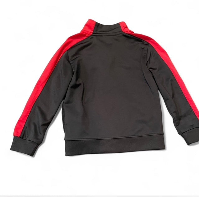 Nike Kids Black and Red Track Jacket