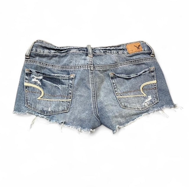American Eagle Outfitters Women's Blue Denim Shorts